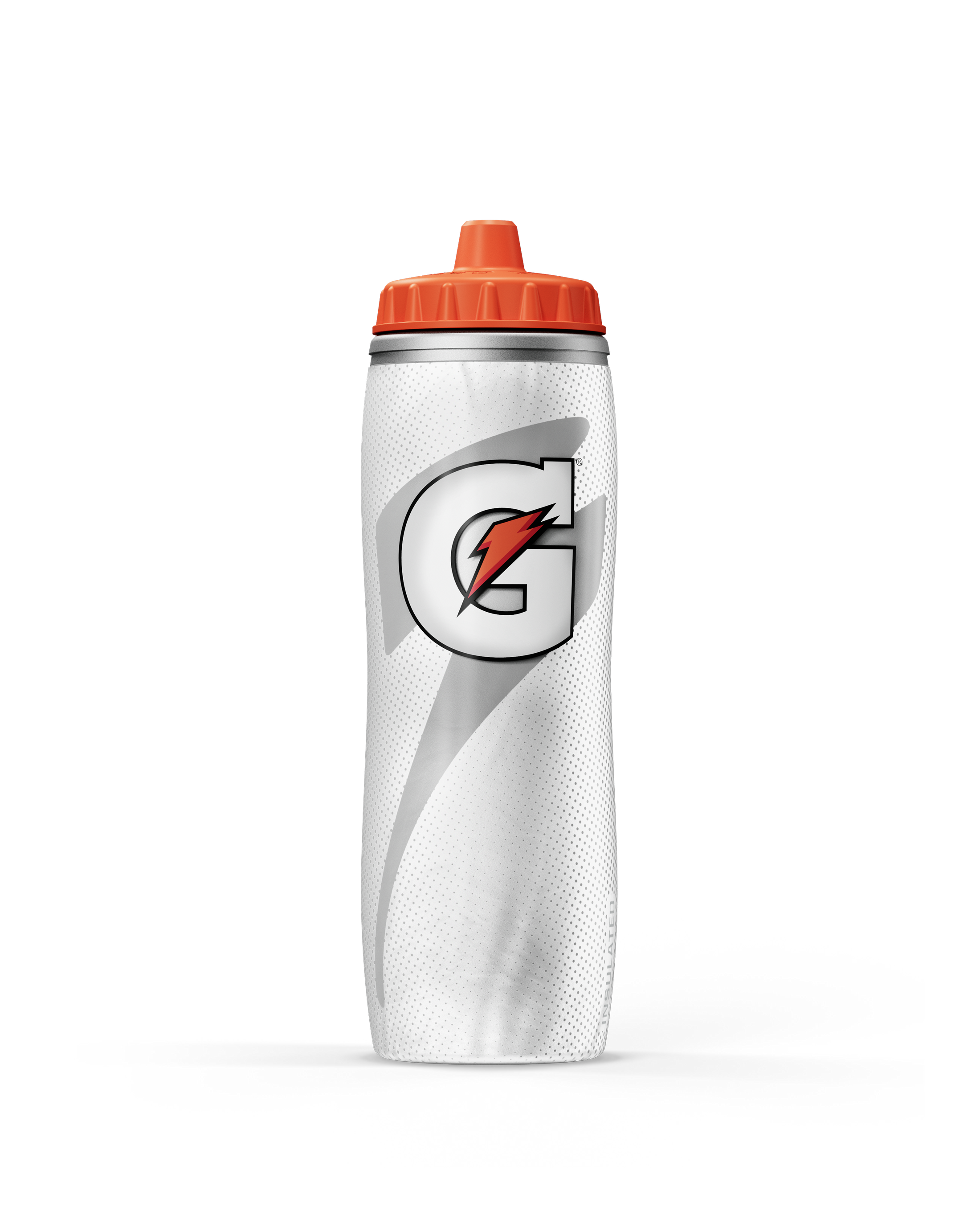 Insulated Squeeze Bottle White Product Tile